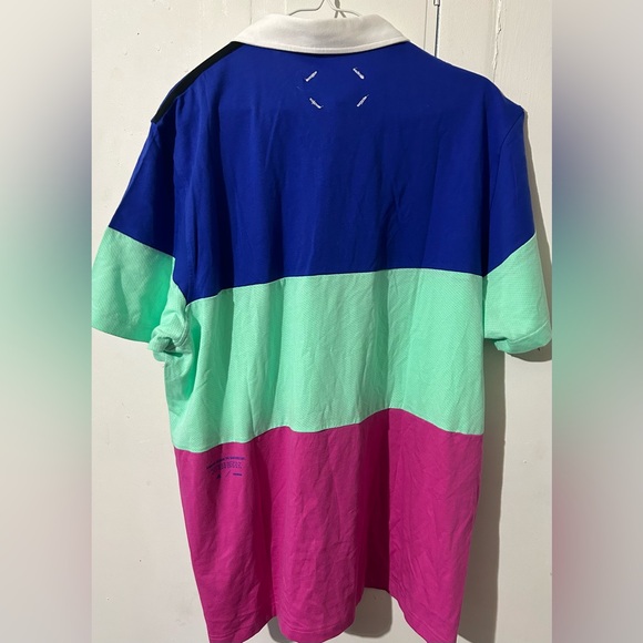 Men’s Adidas Adicross Block Polo Golf Shirt - Picture 14 of 14